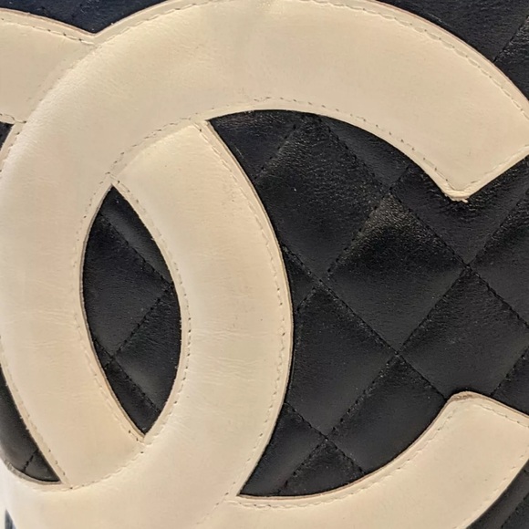 CHANEL CC CAMBON CALFSKIN SHOPPER TOTE BAG - Picture 10 of 14